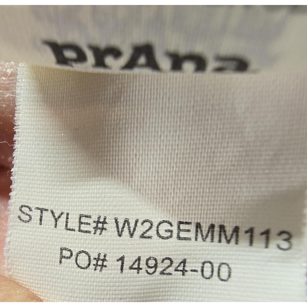 Prana Womens Gemma Hooded Sweater Lightweight Knit Spacedye Gray L - Picture 10 of 11